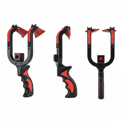 High-Power Laser Aiming Slingshot